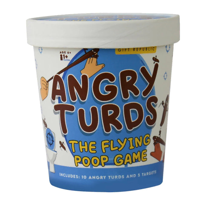 Gift Republic Games Angry Turds - The Flying Poop Game