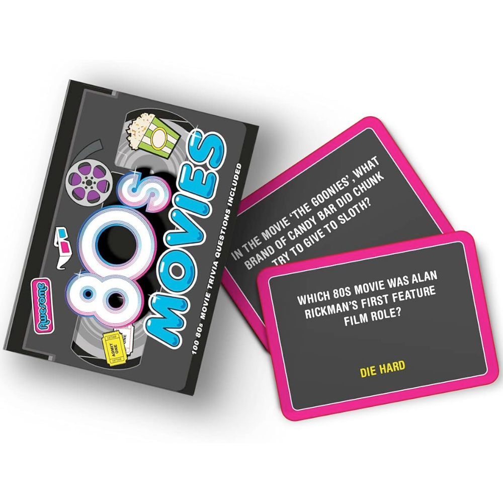 Gift Republic GAMES Awesome 80s Movie Trivia Awesome Trivia