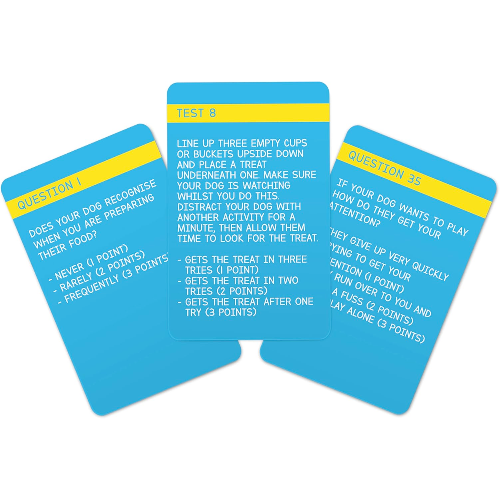 Gift Republic Games Dog IQ Test