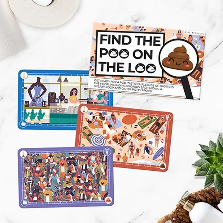 Gift Republic Games Find Poo on the Loo