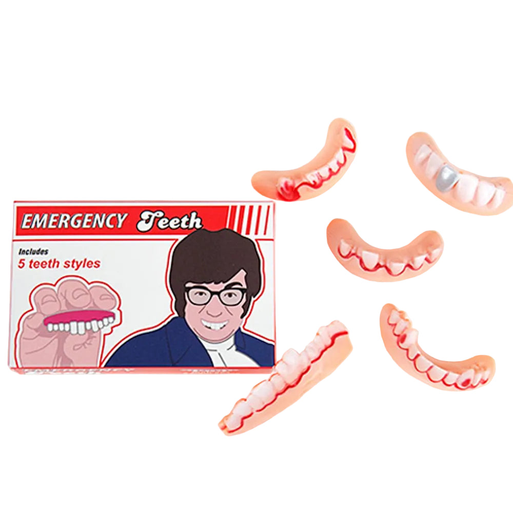 Gift Republic Toy Novelties Emergency Teeth - Includes 5 styles