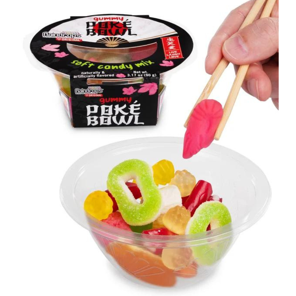 Grandpa Joe's Candy Raindrops Gummi Poke Bowl