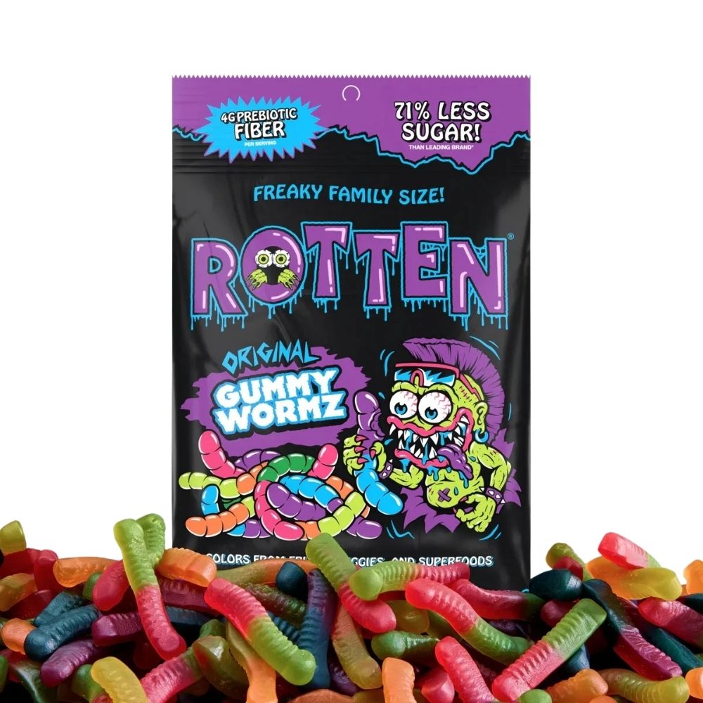 Grandpa Joe's Candy Rotten Original Gummy Wormz
