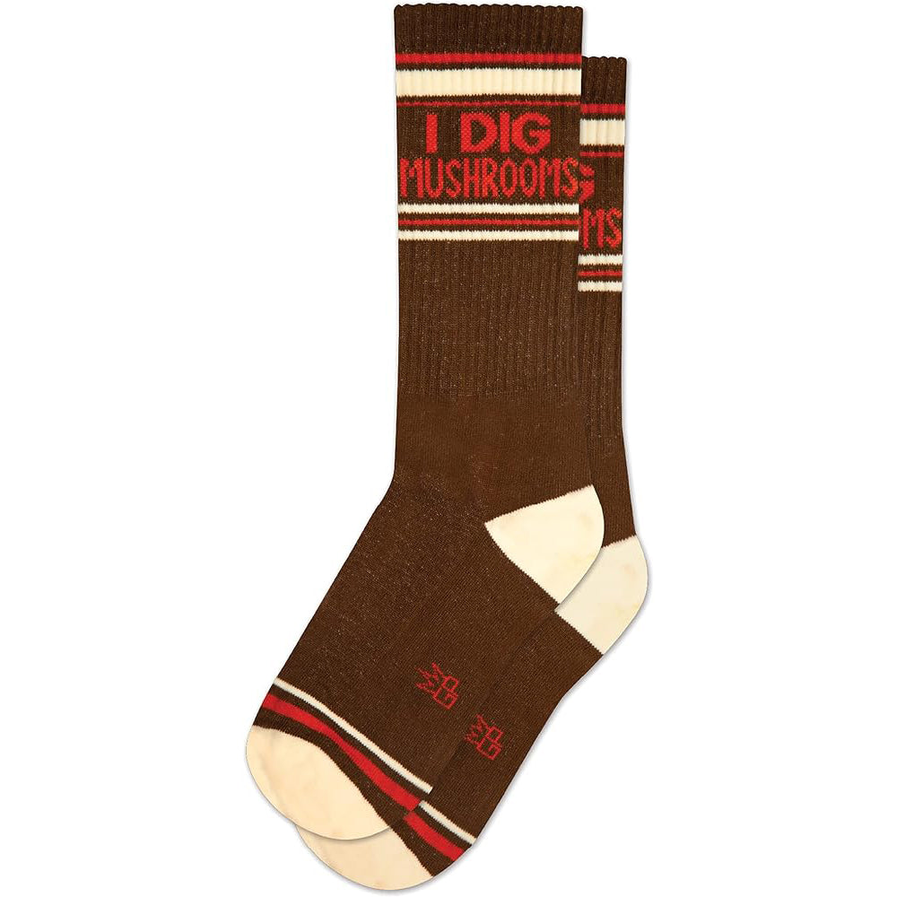 Gumball Poodle Socks & Tees I Dig Mushrooms
