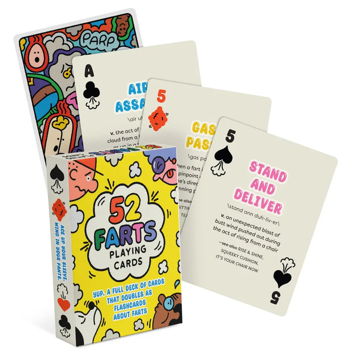 Hachette Book Group - Workman Games 52 Farts Playing Cards for Kids