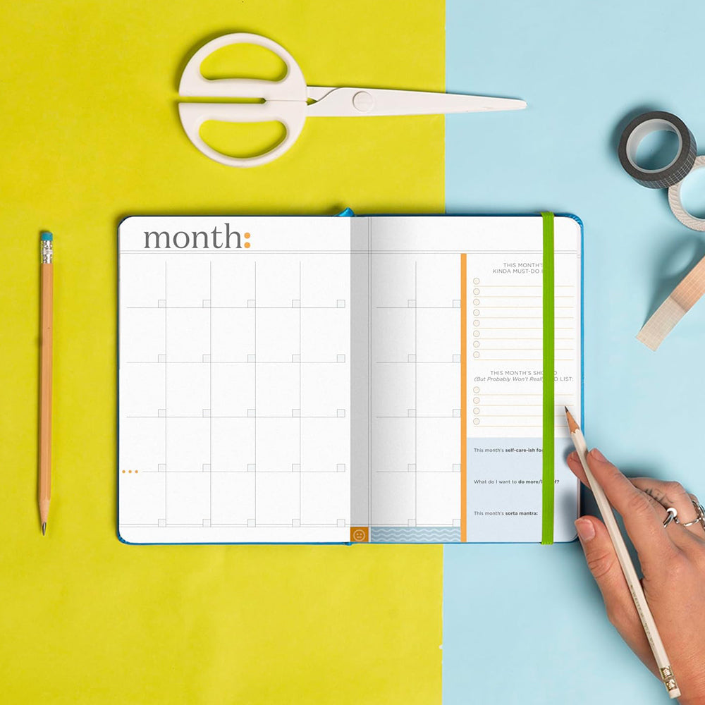 Hachette Book Group - Workman Journals & Notebooks Keepin’ It Kinda, Sorta Together Large Hardcover Planner