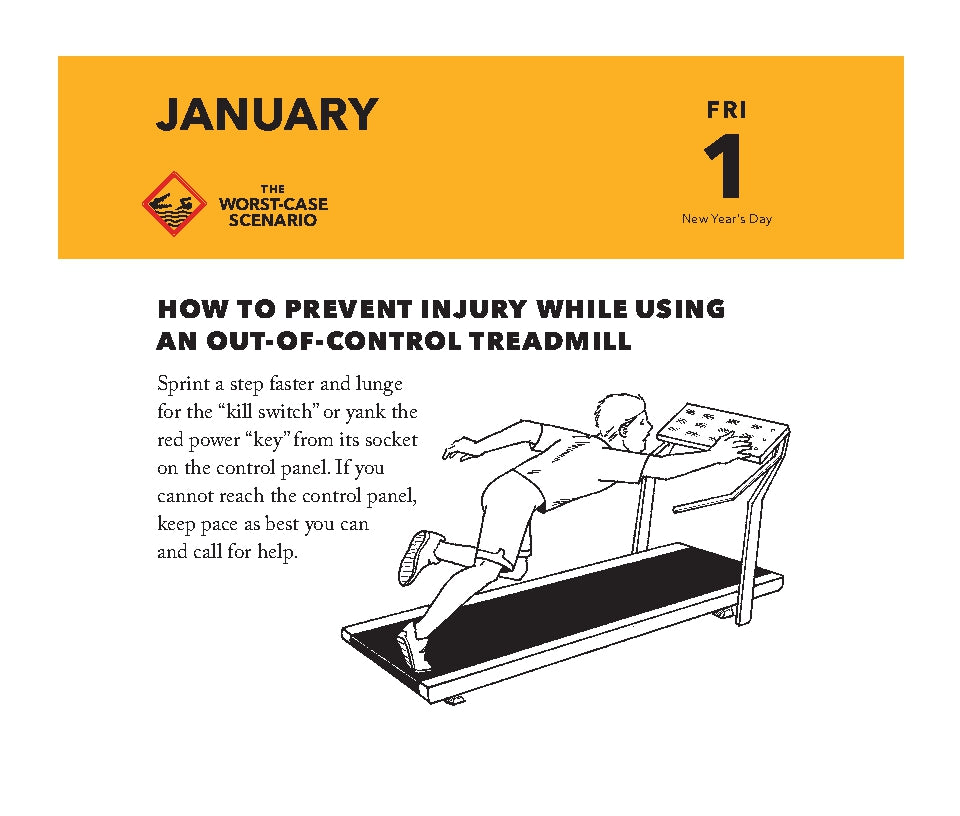 Hachette - Chronicle Books Books 2027 Daily Calendar: Worst-Case Scenario