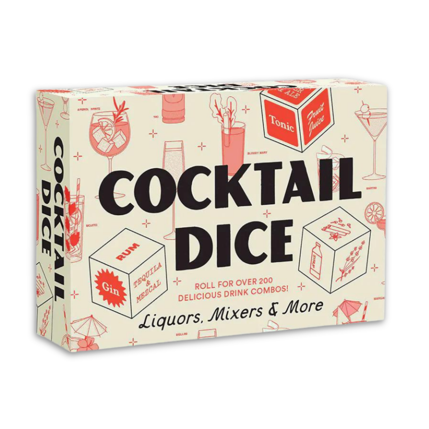 Hachette - Chronicle Books Books Cocktail Dice