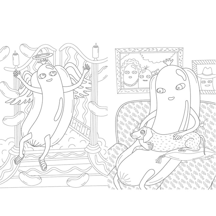 Hachette - Chronicle Books Books Hot Dog Coloring and Activity Book