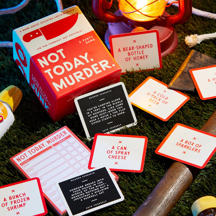 Hachette - Chronicle Books Games Not Today Murder - Social Game