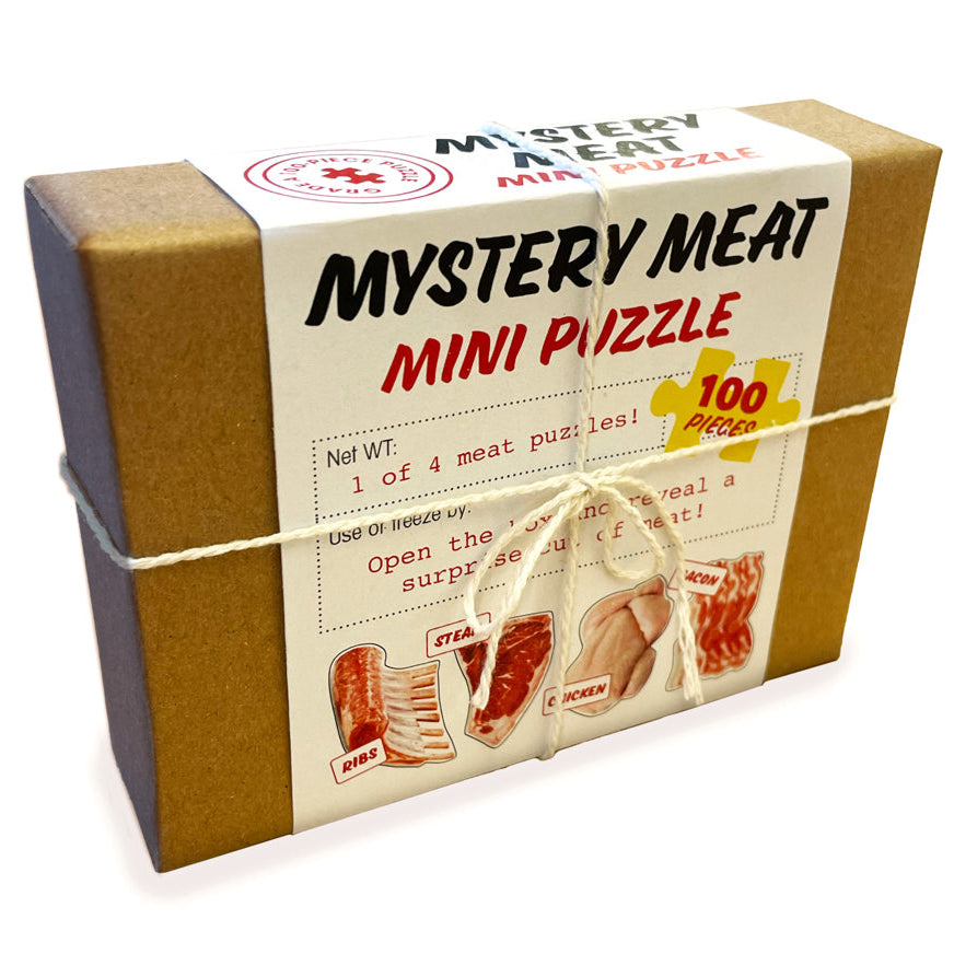 Hachette - Chronicle Books Puzzles Mystery Meat Mini Puzzle