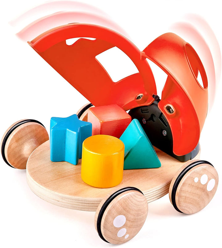 Hape Toy Infant & Toddler Shape Sorter Ladybug