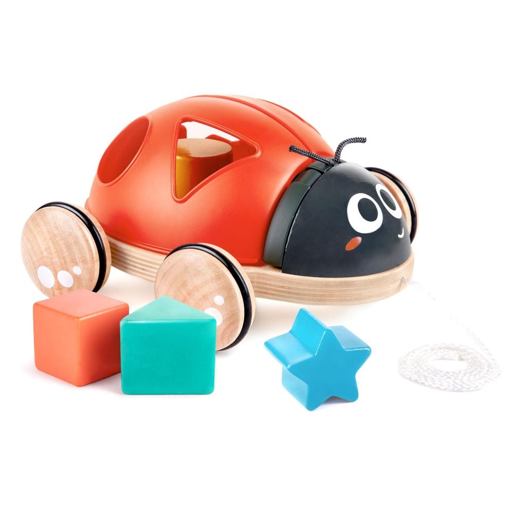 Hape Toy Infant & Toddler Shape Sorter Ladybug