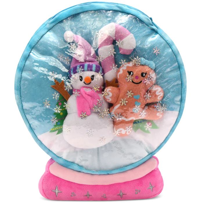 Iscream Toy Stuffed Plush Plush Snow Globe