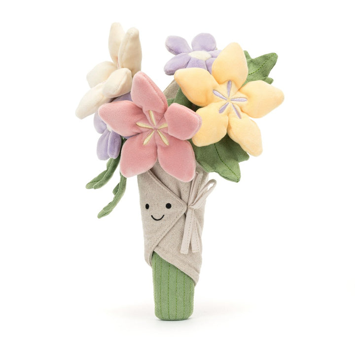Jellycat Toy Stuffed Plush Jellycat Amuseable Bouquet of Flowers