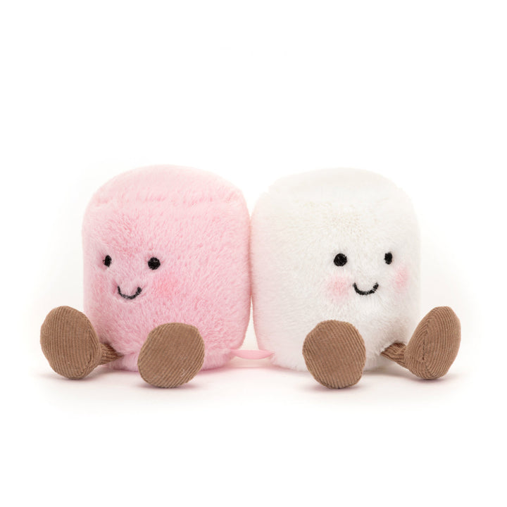 Jellycat Toy Stuffed Plush Jellycat Amuseable Pink & White Marshmallows