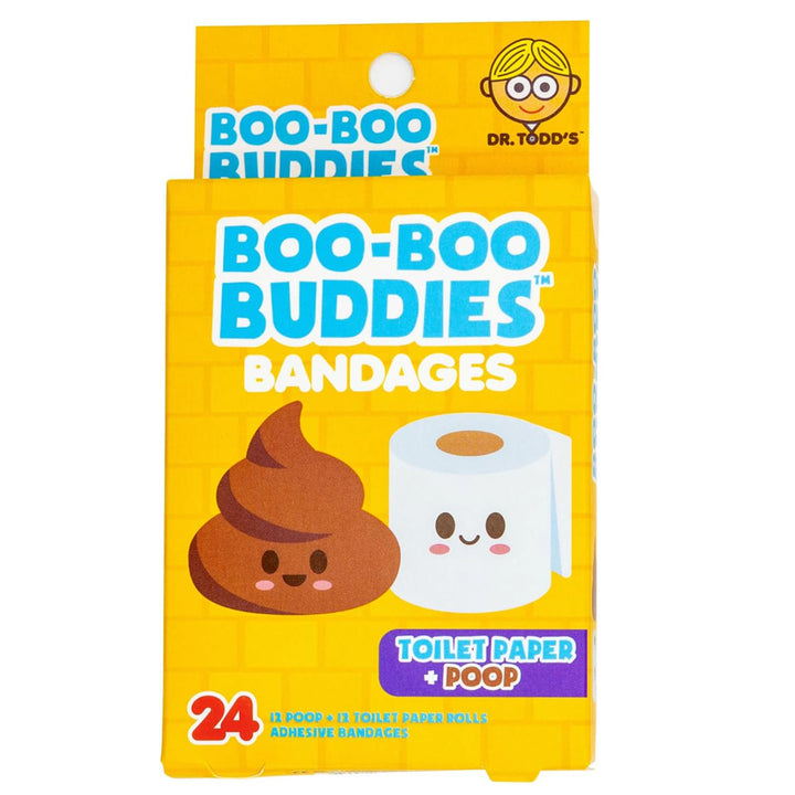 Kalan LP Magnets & Stickers Boo Boo Buddies Bandages - Toilet Paper + Poop