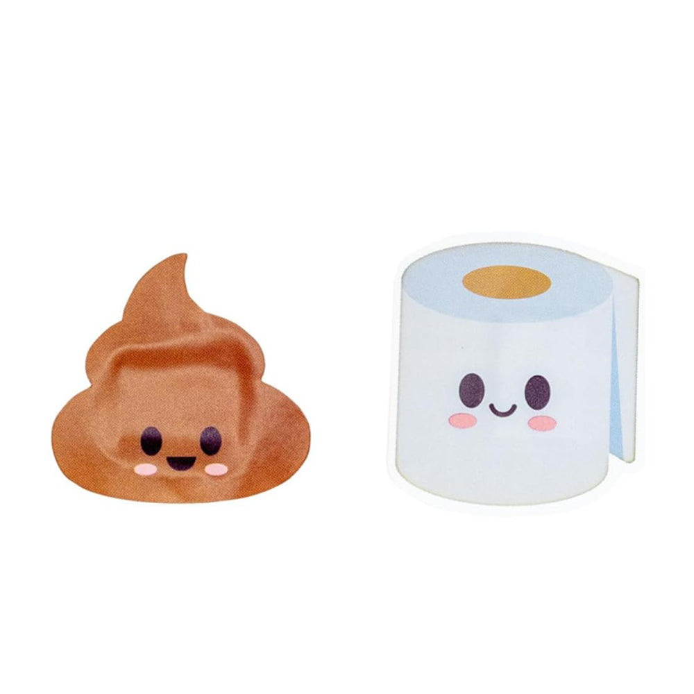 Kalan LP Magnets & Stickers Boo Boo Buddies Bandages - Toilet Paper + Poop