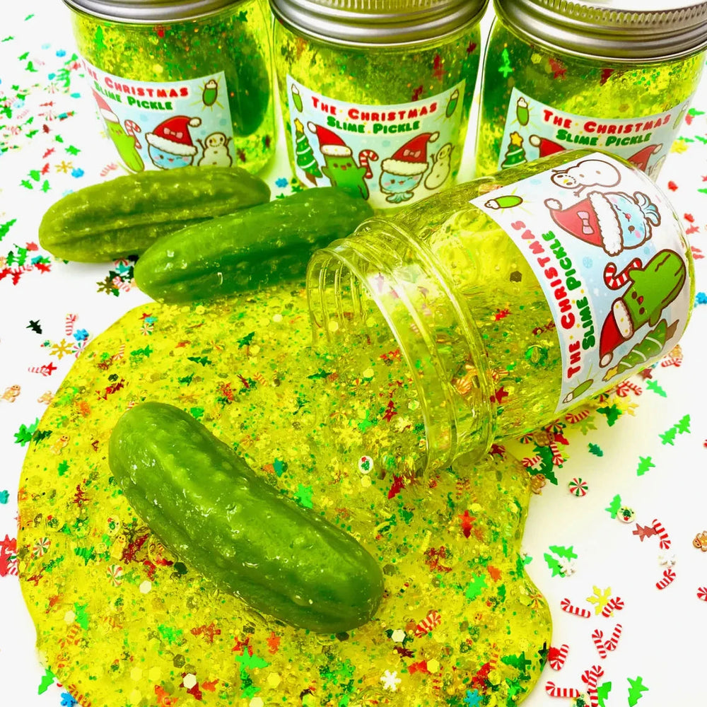 Kawaii Slime Company Toy Creative The Christmas Pickle Clear Slime by Kawaii Slime