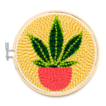 KIKKERLAND Arts & Crafts Punch Needle Kit
