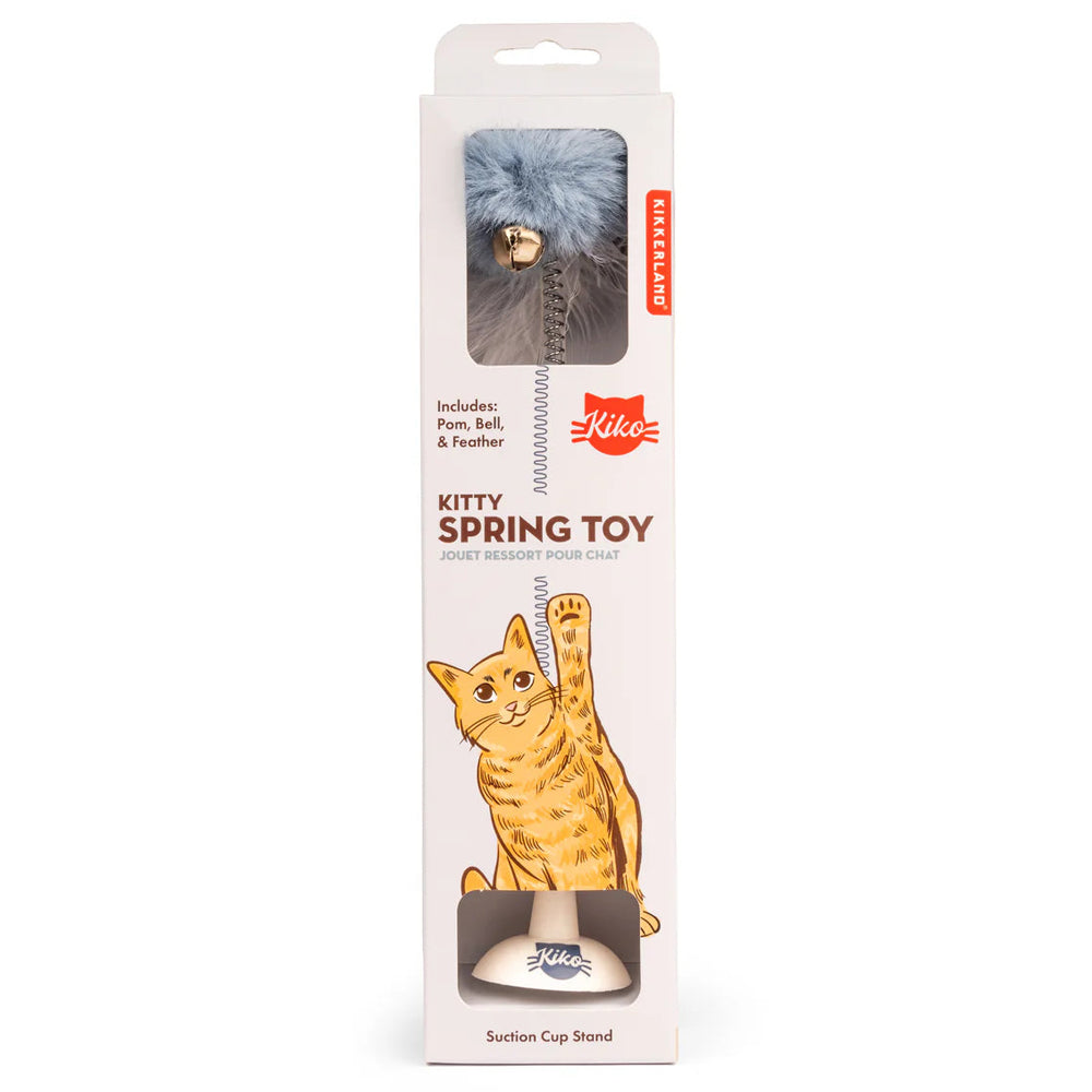 KIKKERLAND Funny Novelties Kitty Spring Toy