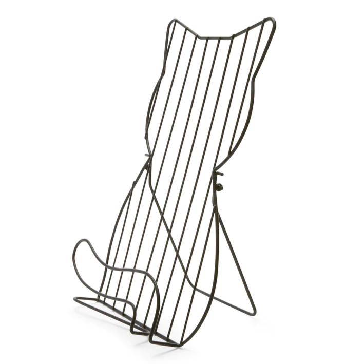 KIKKERLAND Home Decor Cat Book Stand