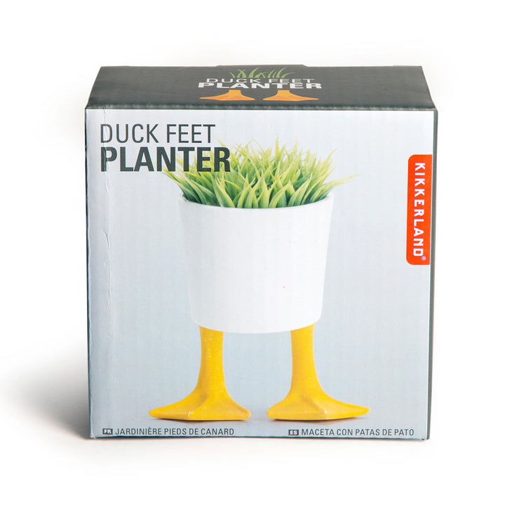 KIKKERLAND Home Decor Duck Feet Planter