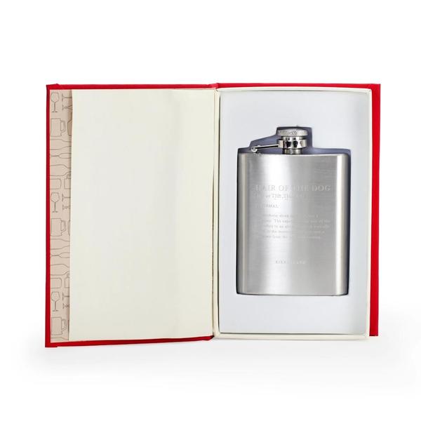 KIKKERLAND Personal Care The Cure for Hangovers (Book + Hidden Flask)