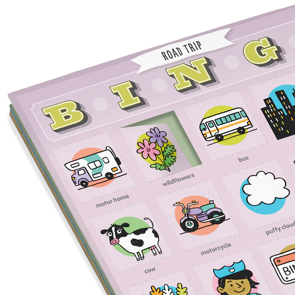 Knock Knock Games Road trip Bingo Set