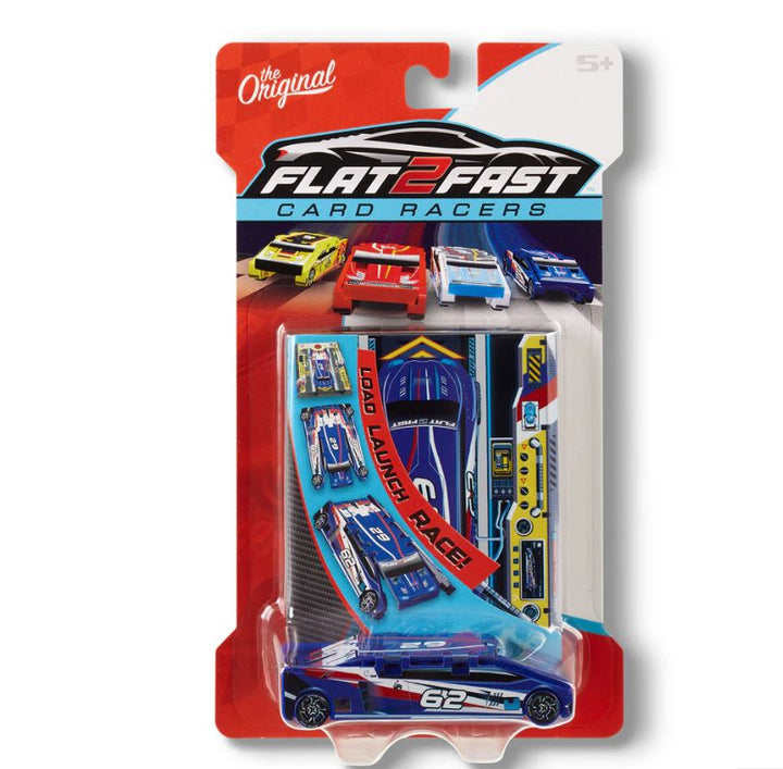 Luki Lab Toy Vehicles Construction Flat 2 Fast Folding Car - 1 random color