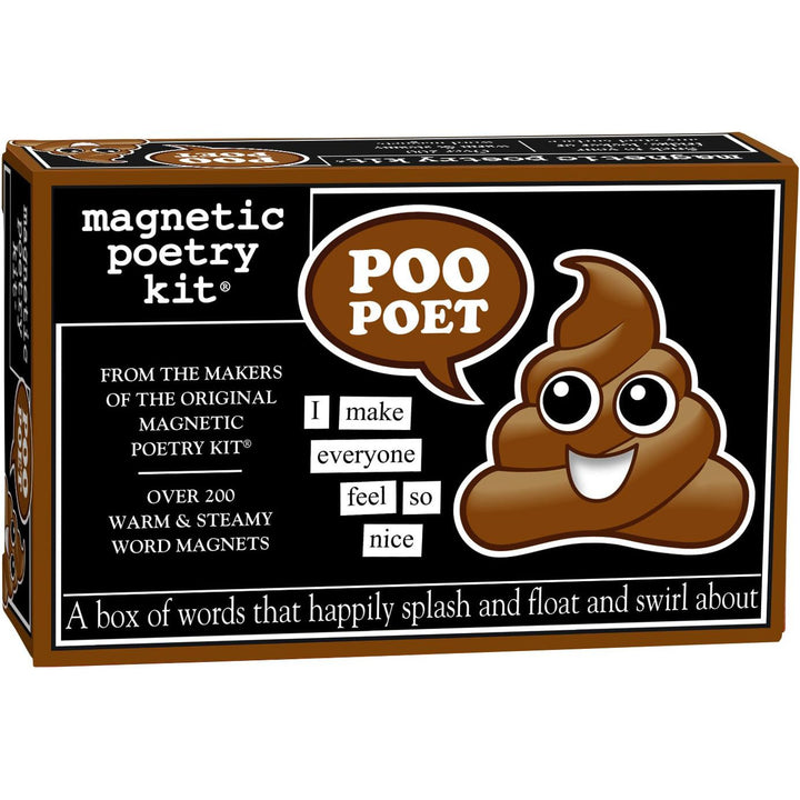 Magnetic Poetry Home Decor Poo Poet Magnetic Poetry Kit