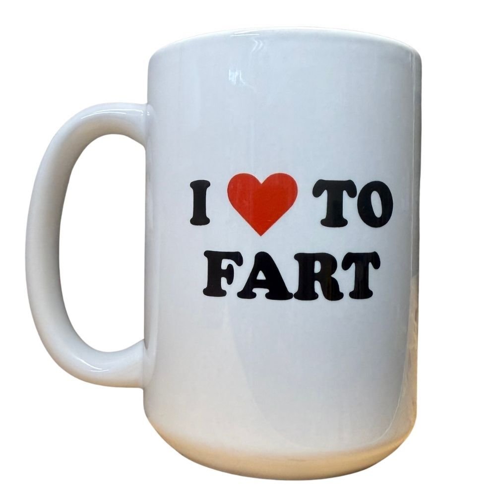 Melody Press Co Kitchen & Table I ❤️ To Fart Mug