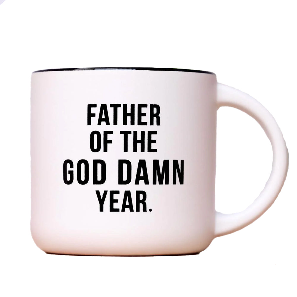 Meriwether Drinkware & Mugs Father of the God Damn Year Mug