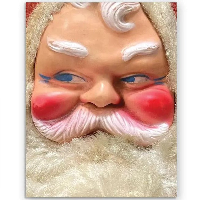 Mincing Mockingbird Greeting Cards Have you Been Naughty or Nice - Santa Card