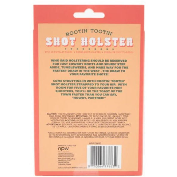 NPW Drinkware & Mugs Rootin' Tootin' Shot Holster