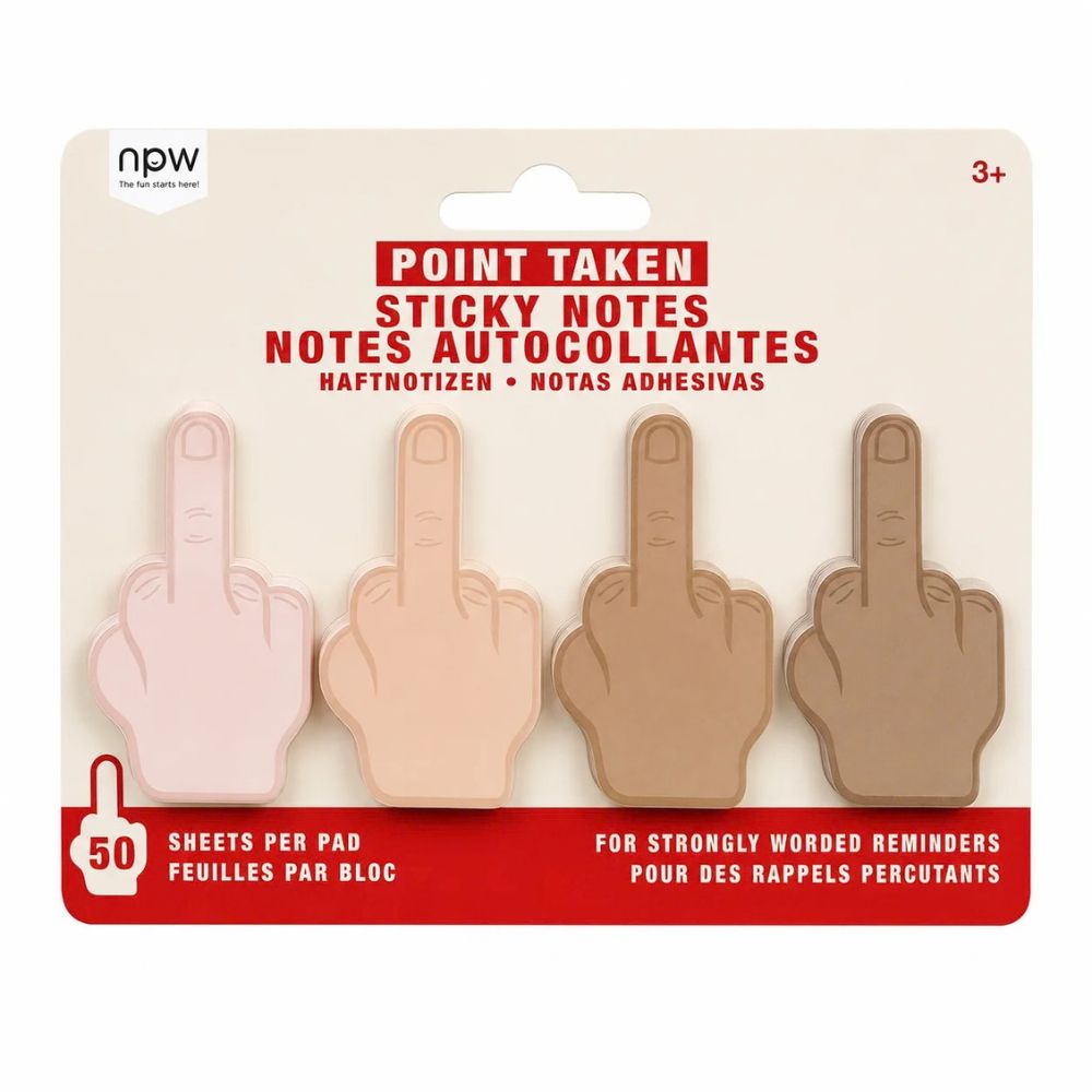 NPW Office Goods Point Taken Sticky Notes