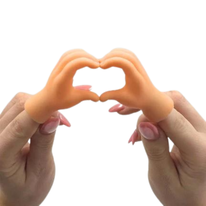 NPW Toy Novelties Tiny Hand Heart Sign
