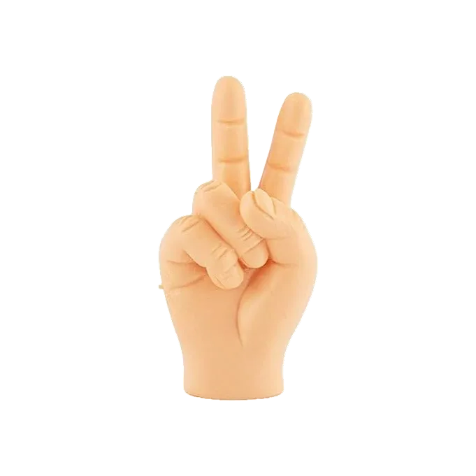 NPW Toy Novelties Tiny Hand Peace Sign