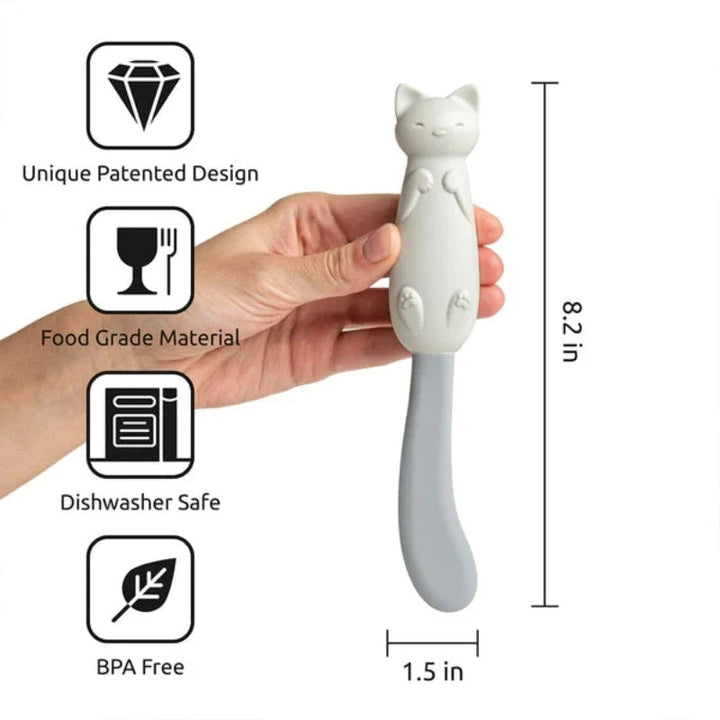 Ototo Home Decor Mary Cat Jar Scraper Spatula