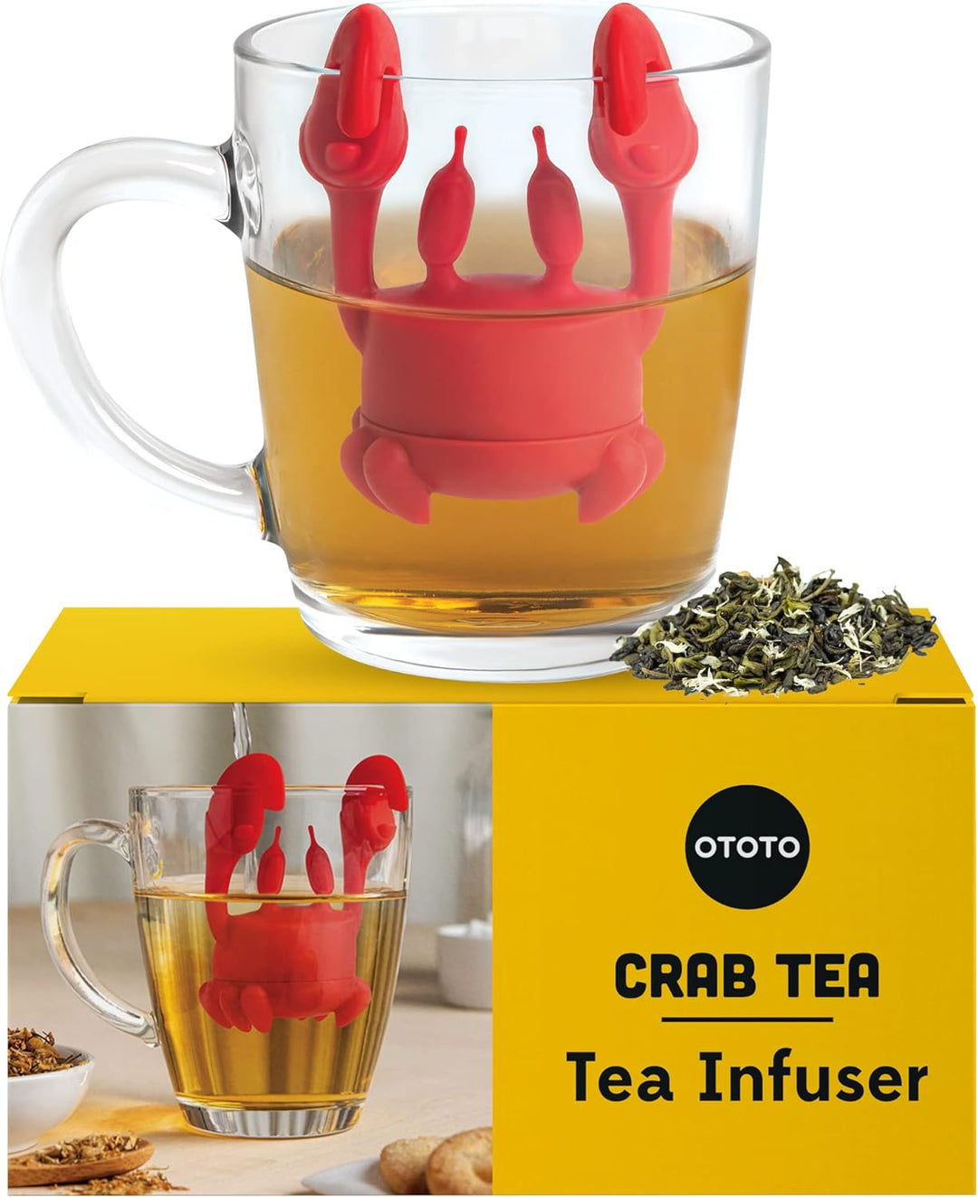 Ototo Kitchen & Table Crab Tea Infuser