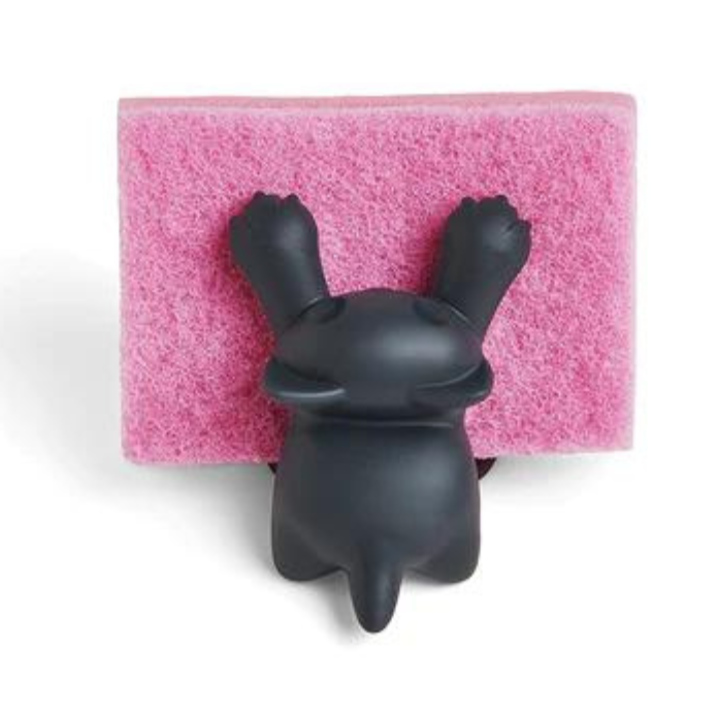 Ototo Kitchen & Table Scrubby Cat Sponge Holder