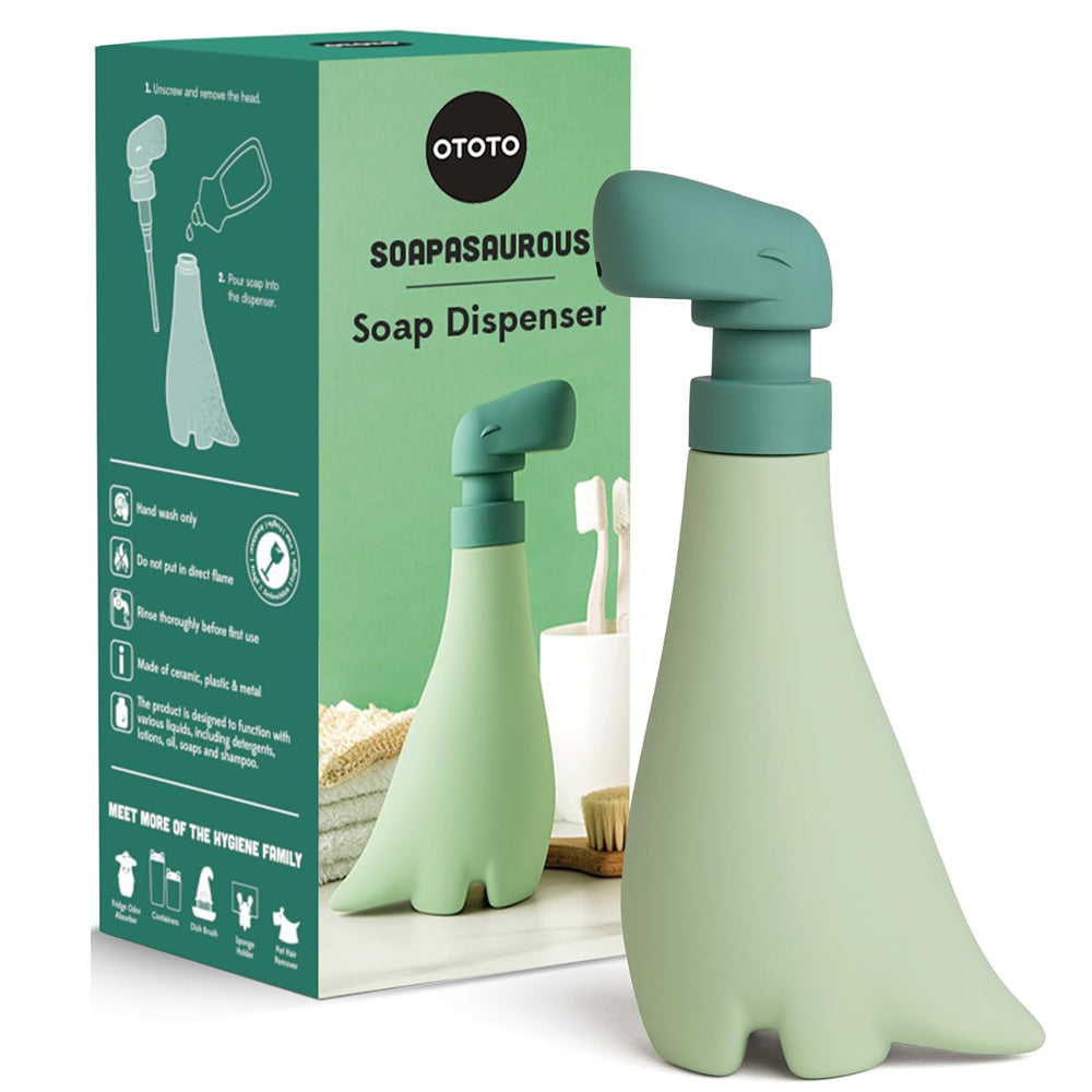 Ototo Kitchen & Table Soapasaurous - Dino Soap Dispenser