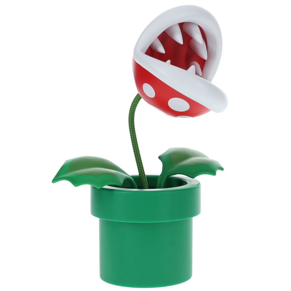Paladone - first logistics Home Decor Mario Mini Piranha Plant Posable Lamp V2