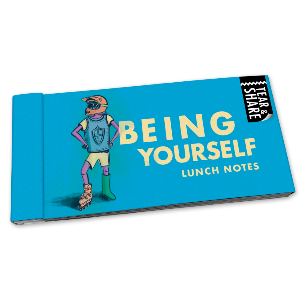 Papersalt BOOKS Being Yourself Lunch Notes