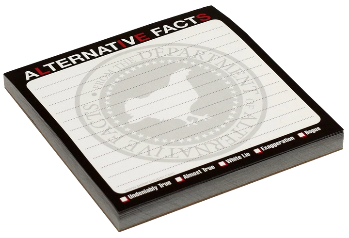 Peter Pauper Press Office Goods Alternative Facts Message Pad