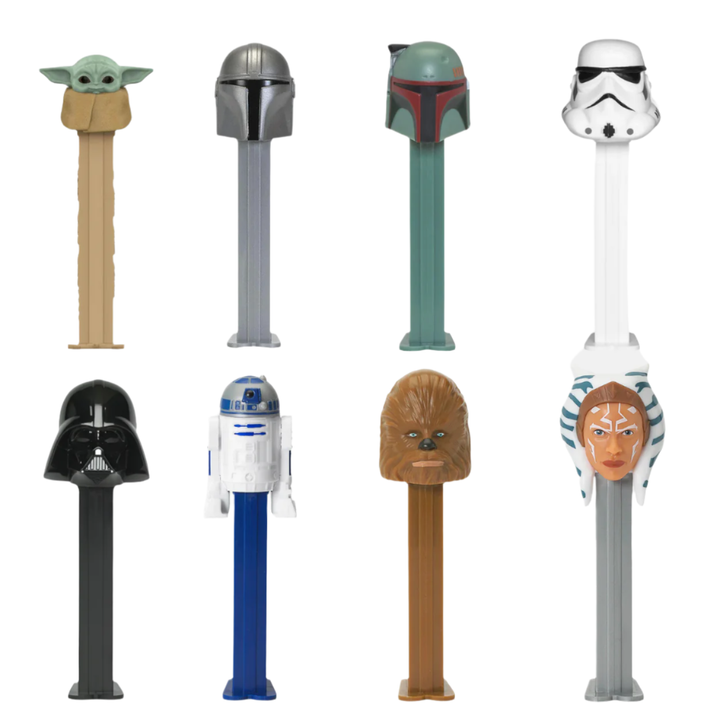PEZ Candy CANDY Star Wars Pez Single Blister Pack w/ 3 refills
