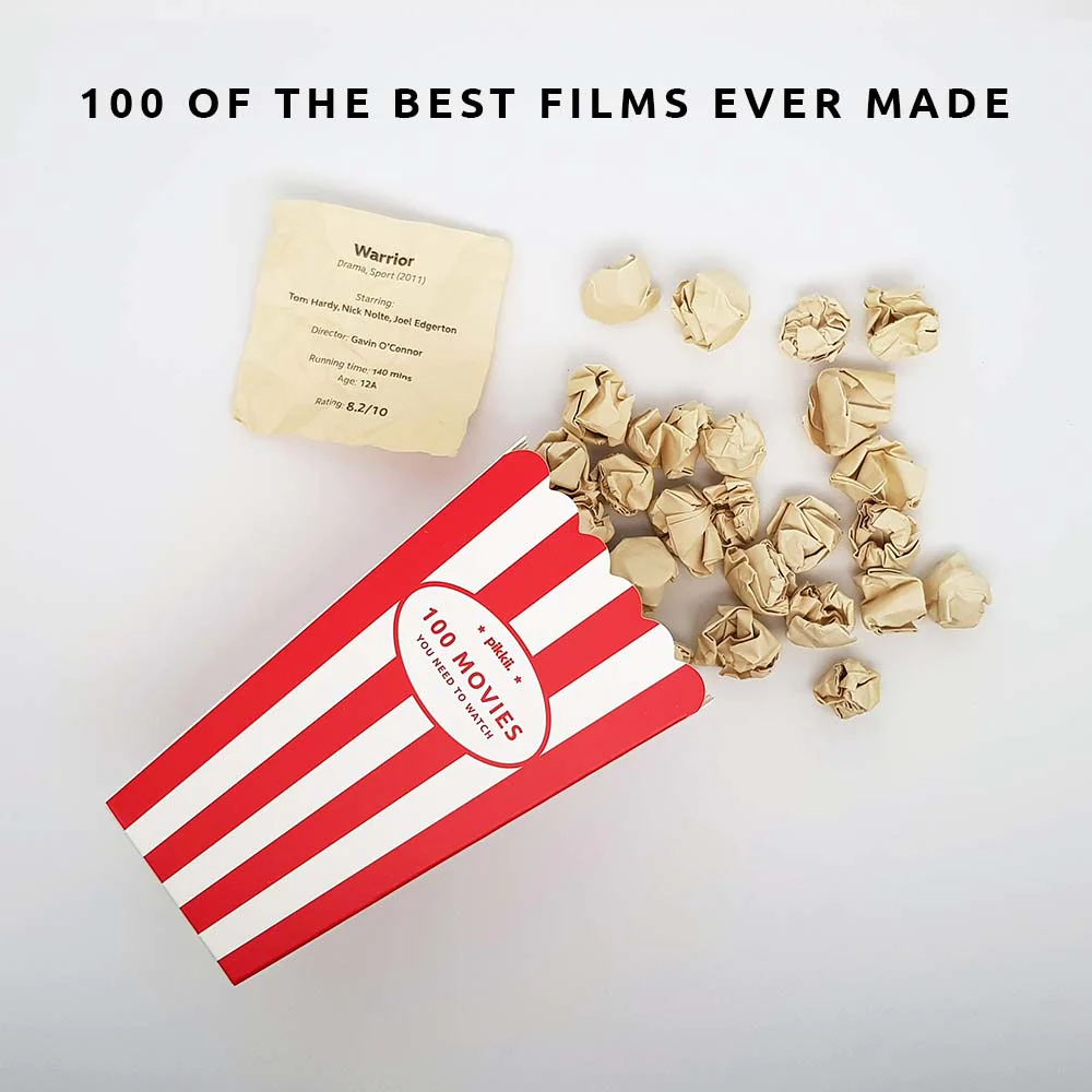 Pikkii Games Movie Popcorn Bucket List