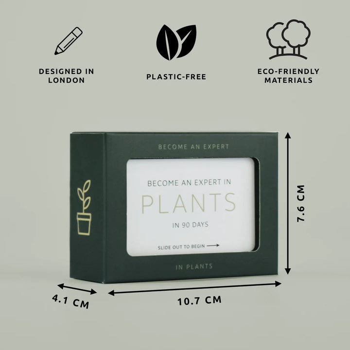 Pikkii Home Decor Become an Expert in Plants in 90 Days Slide Box