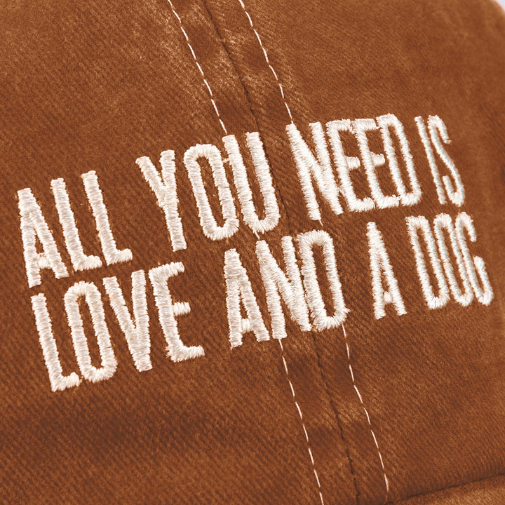 Primitives by Kathy Socks & Tees All You Need Is Love And A Dog Baseball Cap