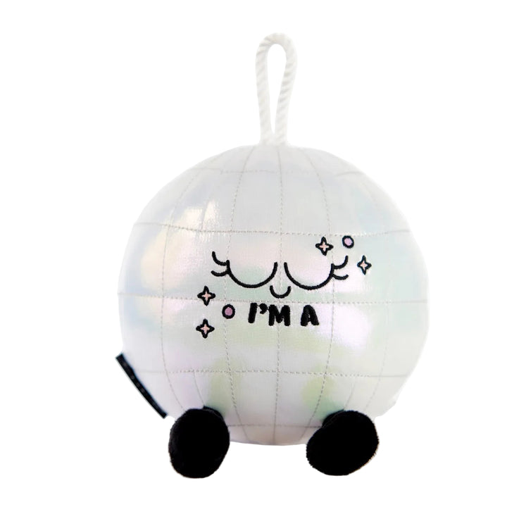 Punchkins Toy Stuffed Plush I'm A ___ Disco Mirrorball plushie